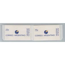 ARGENTINA 1996 GJ 2768/9 SERIE COMPLETA DE ESTAMPILLAS NUEVAS MINT U$ 10
